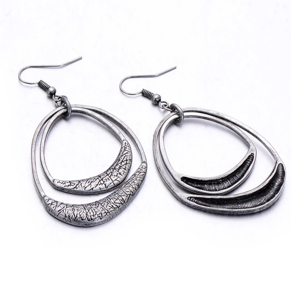 Ethnic Irregular Drop Earrings